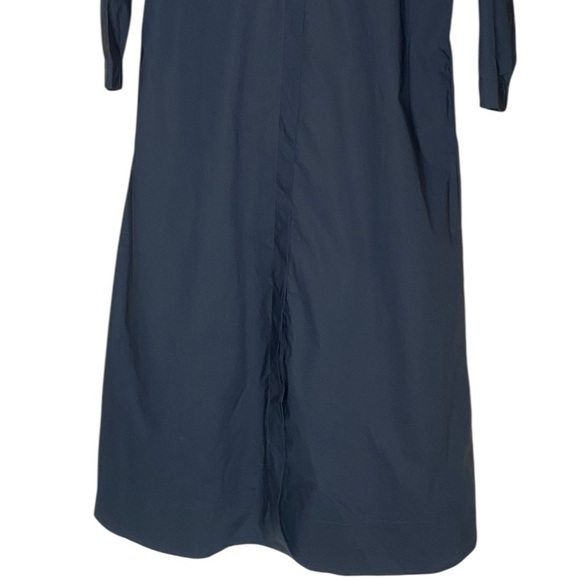 NWT Chico’s Black Label Black All Day Topper Long Sleeve Shirt Dress W/Belt XS - Picture 4 of 7